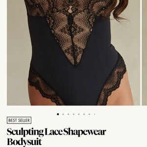 Sculpting Lace Shapewear Bodysuit